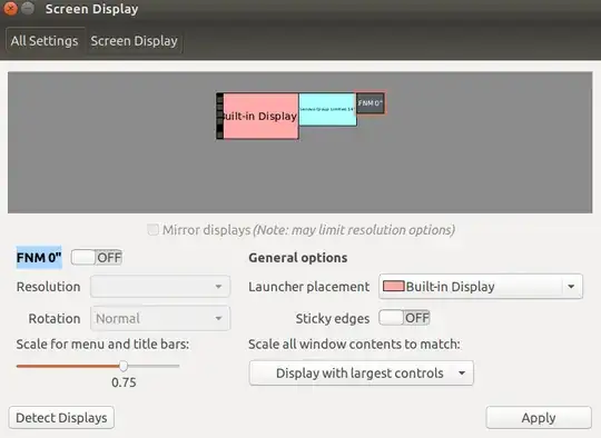 this will only show up when display doesn't work correctly