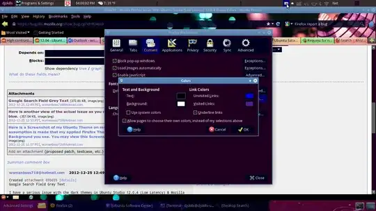 Use System Colors Mozilla Firefox Preferences Unticked