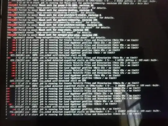 Boot messages