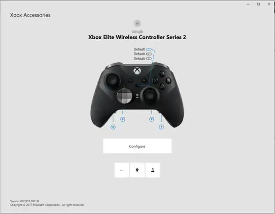 xbox controller configuration