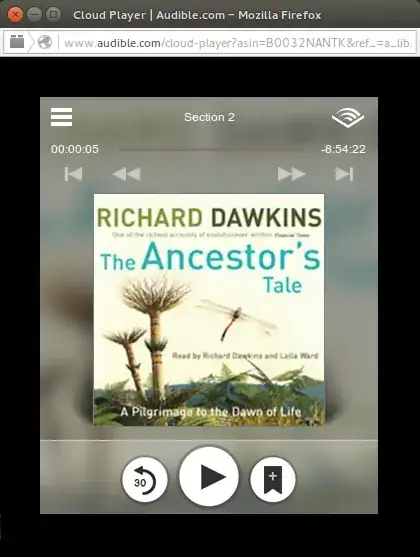 Audible Cloud Player