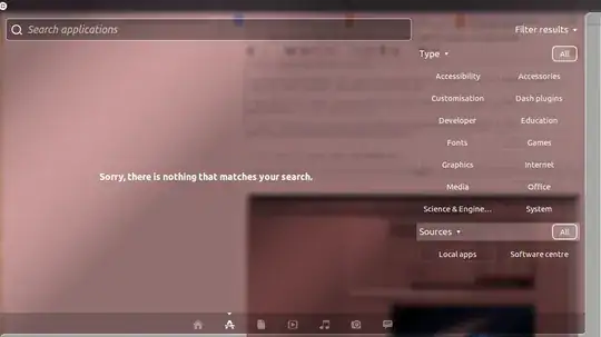Applications Dash