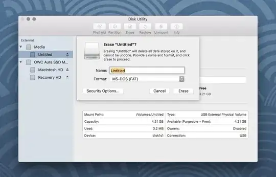 Disk utility