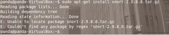 error message