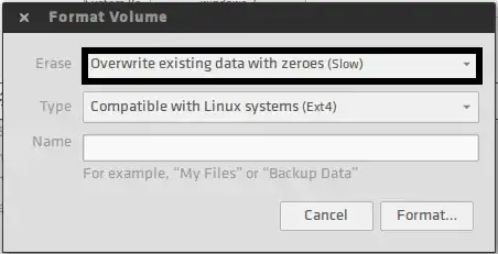 wipe all data