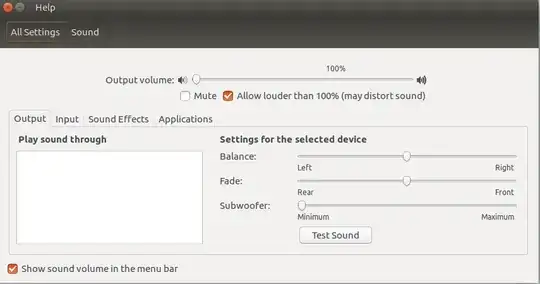 pulseAudio not found, no audio devices