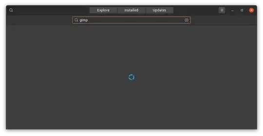 Searching for a particular software in store