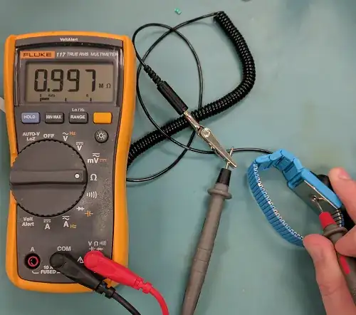 Properly Measuring a wrist strap system