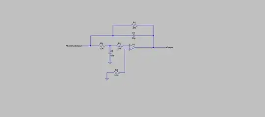 Filtered input