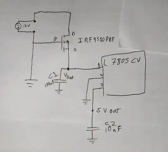 circuit with reversed input