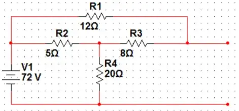 The circuit to be simplified