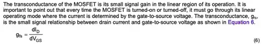 Snippet from a TI application note