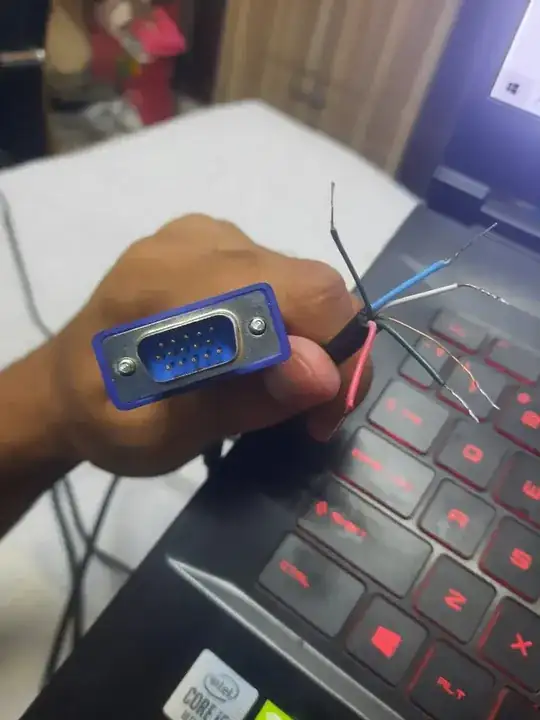 VGA wire picture