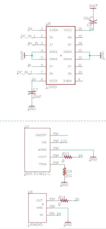 L293D U6, L4940V5, OKR-t/3-W12-C