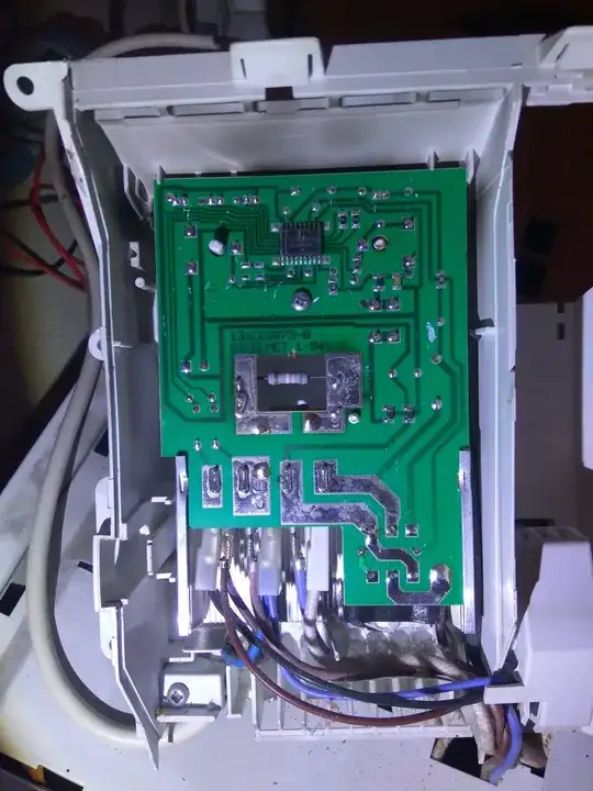 PCB traces face