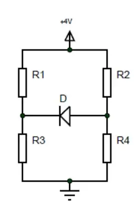 A simple diode circuit
