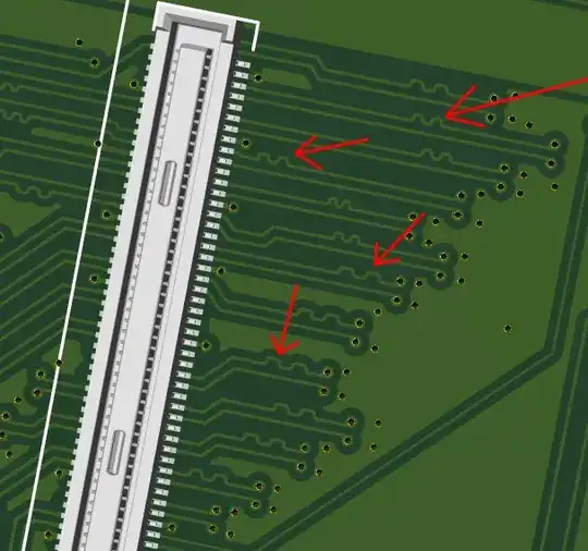 Compute Module IO Board,  PCB Track Example 