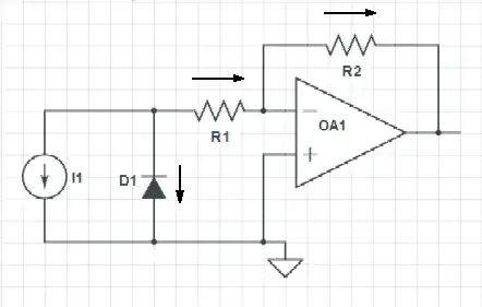 Photovoltaic amplifier circuit