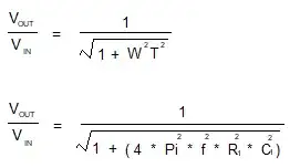 Simplified equations