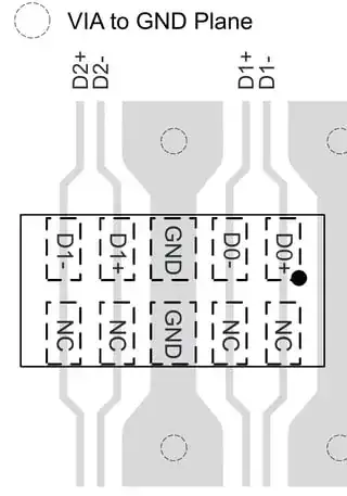 Layout of TPS4E05U06