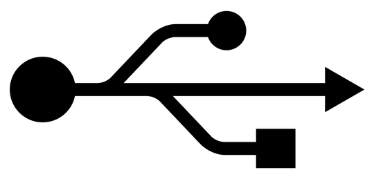 title text USB Trident Logo