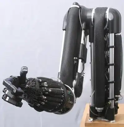 Robot arm with Air Muscles