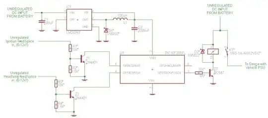eagle schematic for simple PIC timer
