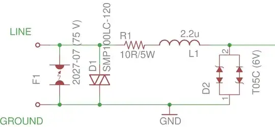 Protection circuit schematics