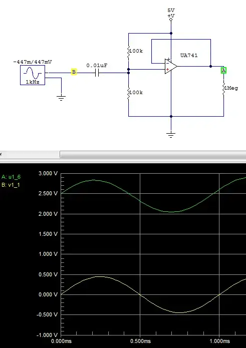 UA741 audio ground adjust