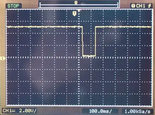 Flash hotshoe measured signal