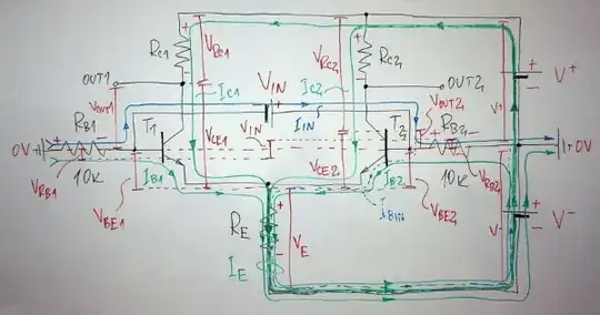 BJT floating input