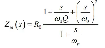 Buck converter Input Impedance