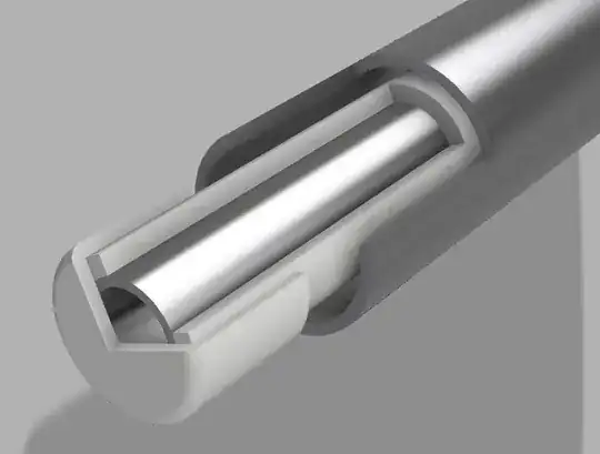 Concept design with cutaway