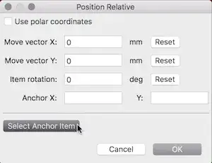 Position Relative Dialog