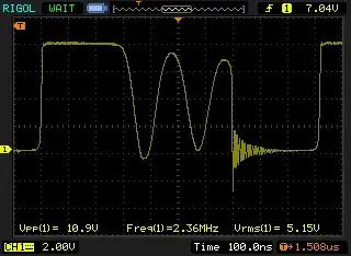 Switching Node, DC Coupled, 1M Ohm, 10X, BW limit OFF