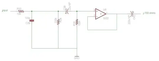 Line Input Stage from D. Self book