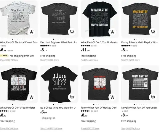 Several t-shirts