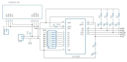 RF remote receiver