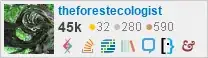profile for theforestecologist on Stack Exchange, a network of free, community-driven Q&A sites