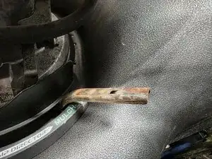 Mulch/Bag Selector Latch