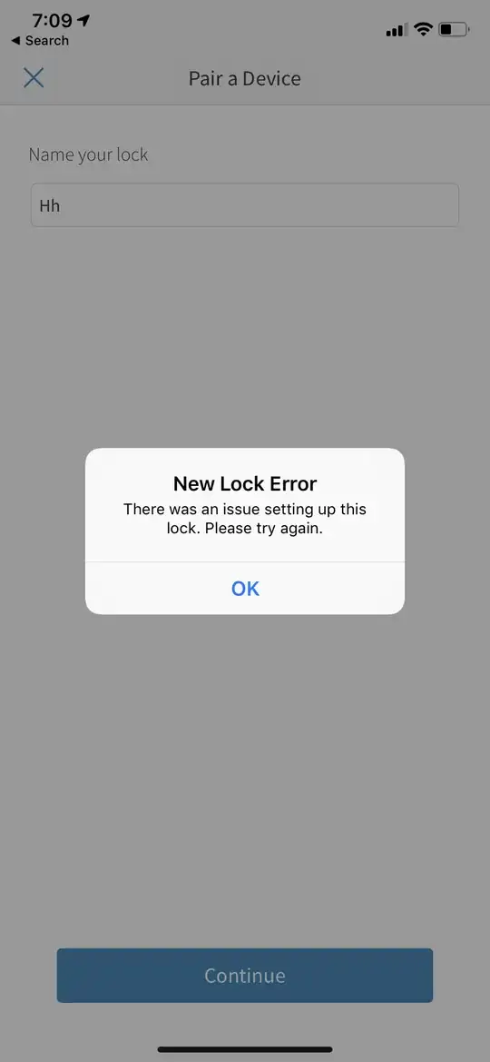 iOS Error