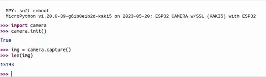 Micropython on ESP32-CAM using Thonny IDE