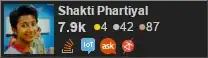profile for Shakti Phartiyal on Stack Exchange, a network of free, community-driven Q&A sites profile for Shakti Phartiyal on Stack Exchange, a network of free, community-driven Q&A sites