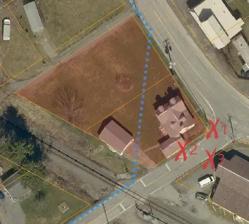 Arial photo of subject property