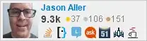 profile for Jason Aller on Stack Exchange, a network of free, community-driven Q&A sites profile for Jason Aller on Stack Exchange, a network of free, community-driven Q&A sites