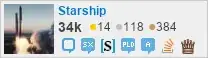 profile for Starship Remembers Shadow on Stack Exchange, a network of free, community-driven Q&A sites