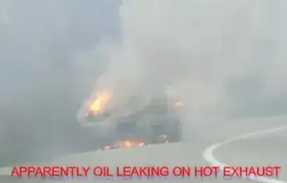 video of car fire