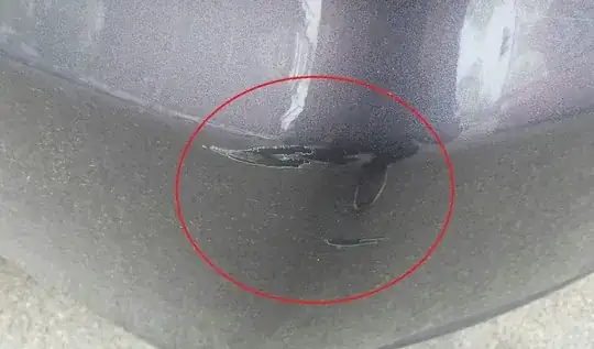 Rear bumper