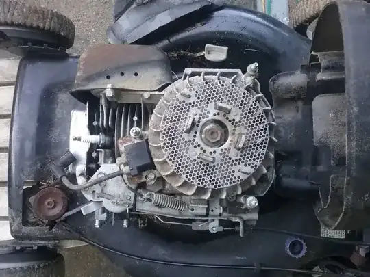 top view of engine