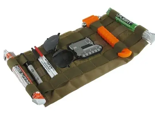 molle visor panel